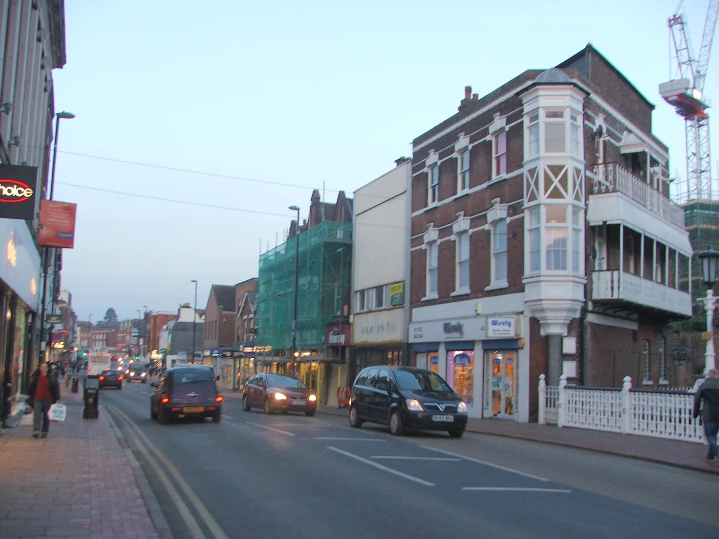 Tonbridge High Street, in the area the new town council will cover